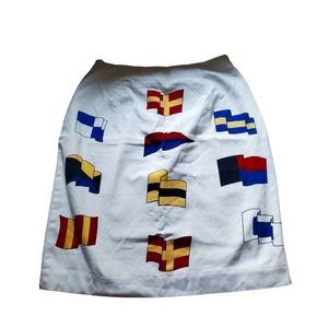 Talbot Size 4 All Cotton Flag Skirt
